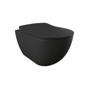 Унитаз подвесной Creavit Free FE322.H0100 безободковый, черный