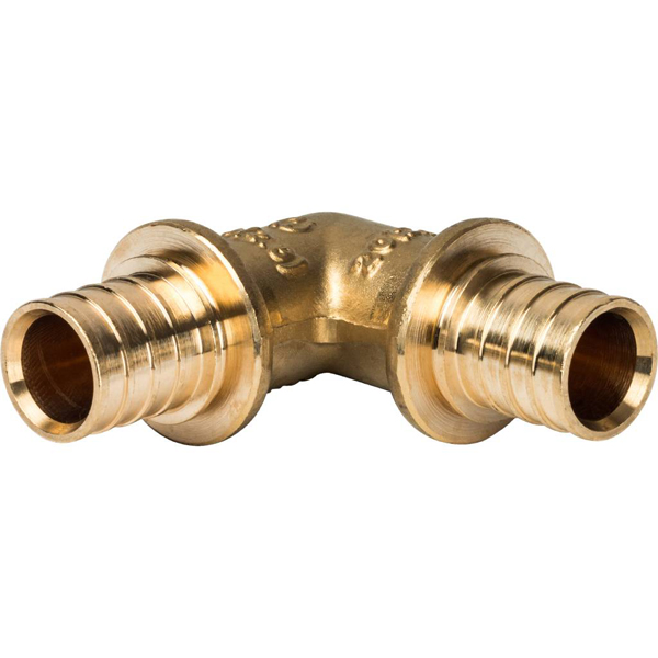 STOUT Угольник 90° 25 для труб из сшитого полиэтилена аксиальный SFA-0007-000025 STOUT Угольник 90° 25 для труб из сшитого полиэтилена аксиальный SFA-0007-000025