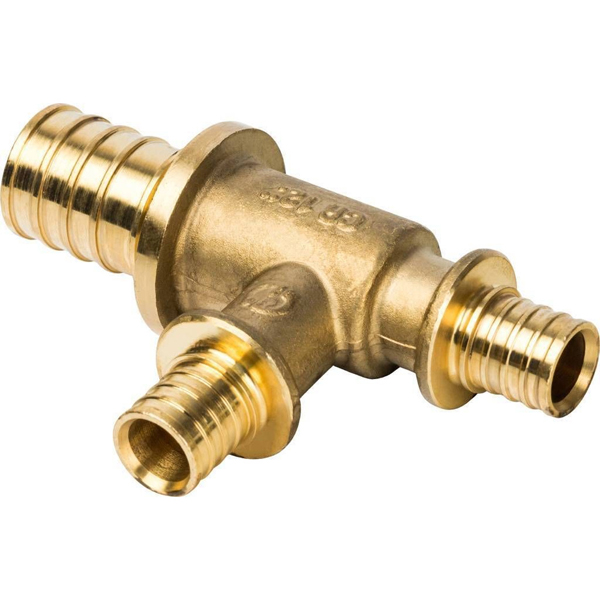 STOUT Тройник переходной 25x16x16 для труб из сшитого полиэтилена аксиальный SFA-0014-251616 STOUT Тройник переходной 25x16x16 для труб из сшитого полиэтилена аксиальный SFA-0014-251616