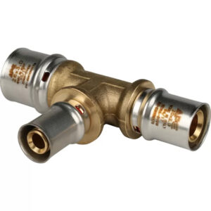 STOUT Тройник переходной 26х16х20 для металлопластиковых труб прессовой SFP-0005-261620