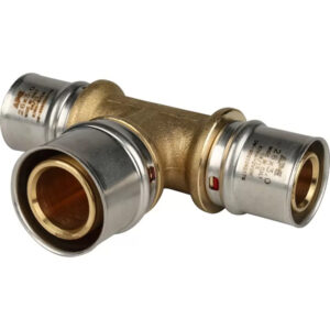 STOUT Тройник переходной 26х32х26 для металлопластиковых труб прессовой SFP-0005-263226