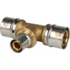 STOUT Тройник переходной 32х20х32 для металлопластиковых труб прессовой SFP-0005-322032