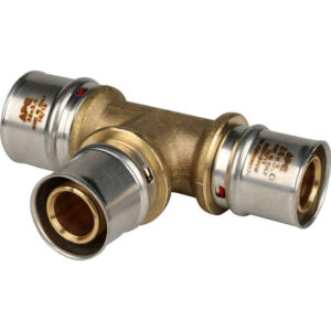STOUT Тройник переходной 32х26х26 для металлопластиковых труб прессовой SFP-0005-322626
