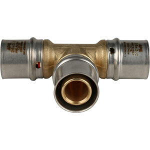 STOUT Тройник равнопроходный 20х20х20 для металлопластиковых труб прессовой SFP-0006-202020