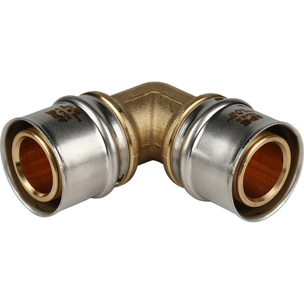 STOUT Угольник 90° 32х32 для металлопластиковых труб прессовой SFP-0009-003232 STOUT Угольник 90° 32х32 для металлопластиковых труб прессовой SFP-0009-003232