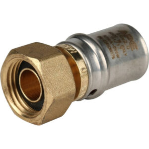STOUT Переходник с накидной гайкой 1/2 х20 для металлопластиковых труб прессовой SFP-0016-001220