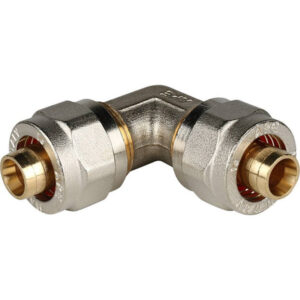 STOUT Угольник  90° 20х20 для металлопластиковых труб винтовой SFS-0003-002020