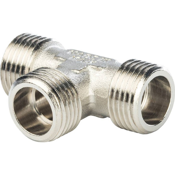 STOUT Тройник НН никелированный 3/4X3/4X3/4 SFT-0018-343434 STOUT Тройник НН никелированный 3/4X3/4X3/4 SFT-0018-343434