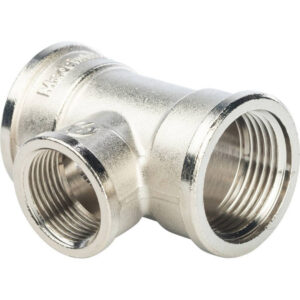 STOUT Тройник ВВ переходной никелированный 1 X3/4X1 SFT-0022-001341
