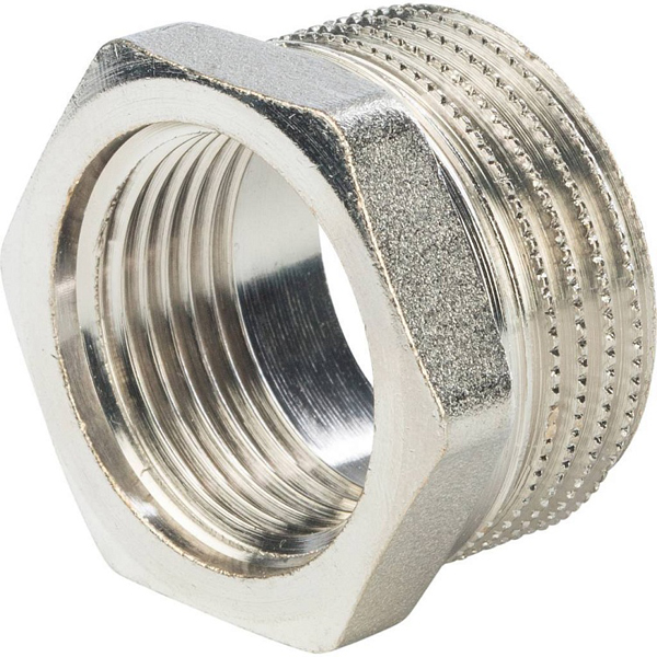 STOUT Футорка никелированная 1 X3/4 SFT-0029-000134 STOUT Футорка никелированная 1 X3/4 SFT-0029-000134