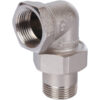 STOUT Разъемное угловое соединение американка ВН, никелированное 1 SFT-0059-000001