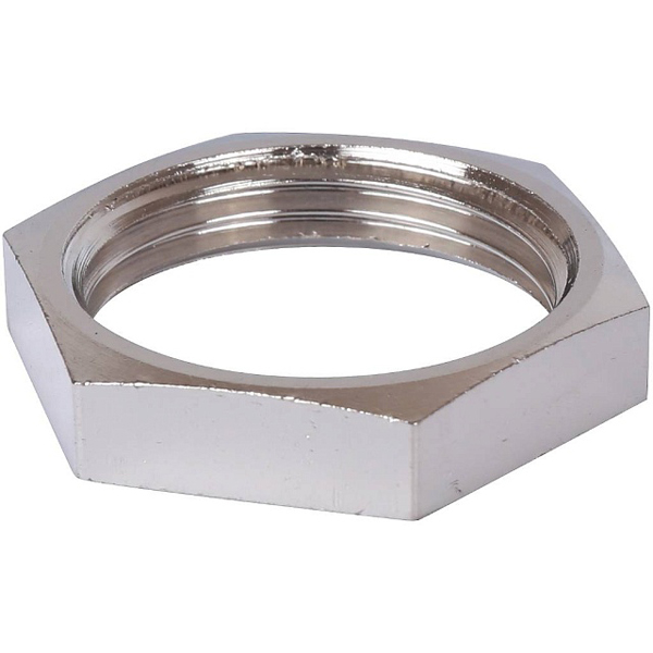 STOUT Контргайка никелированная 1 SFT-0060-000001 STOUT Контргайка никелированная 1 SFT-0060-000001