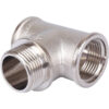 STOUT Тройник ВНВ никелированный 1 x1 x1 SFT-0065-000111