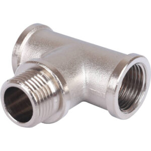 STOUT Тройник ВНВ никелированный 1/2 x1/2 x1/2 SFT-0065-121212