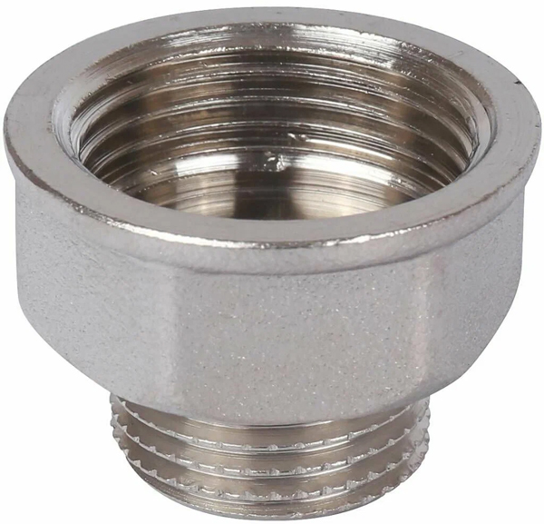 STOUT Переходник под ключ ВН никелированный 1/2 x1/2 SFT-0073-001212 STOUT Переходник под ключ ВН никелированный 1/2 x1/2 SFT-0073-001212